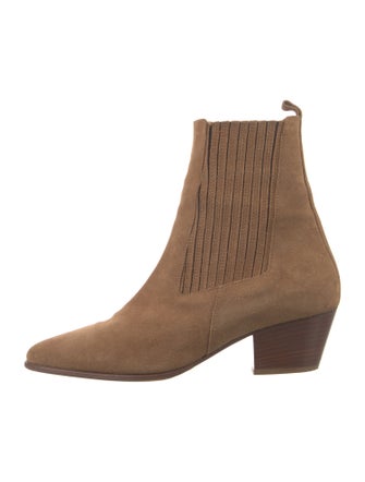 Sandro Suede Chelsea Boots