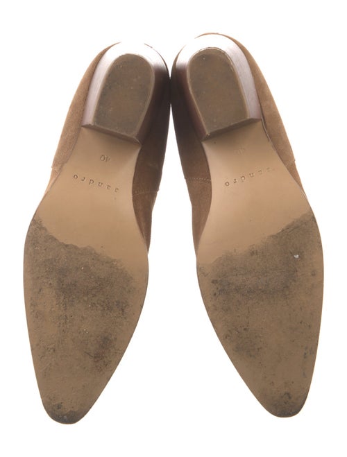 Sandro Suede Chelsea Boots