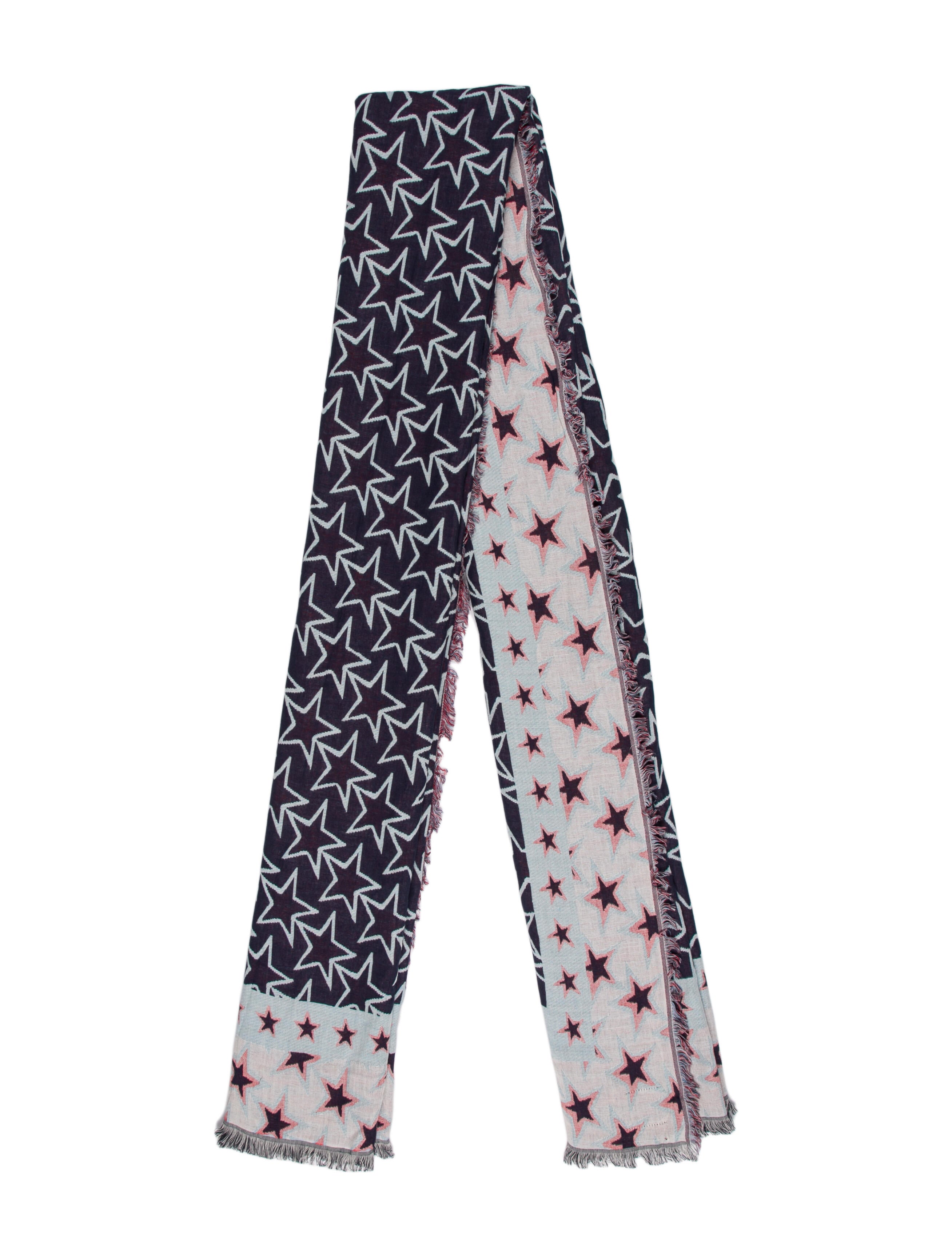 Sandro Printed Shawl