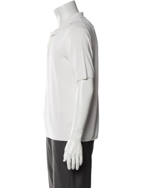 Sandro Collar Short Sleeve Polo Shirt