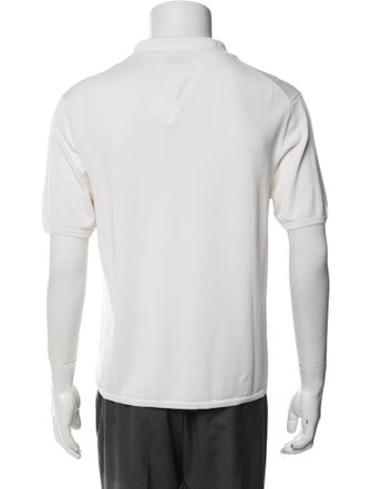 Sandro Collar Short Sleeve Polo Shirt