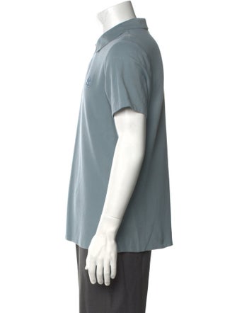 Sandro Collar Short Sleeve Polo Shirt