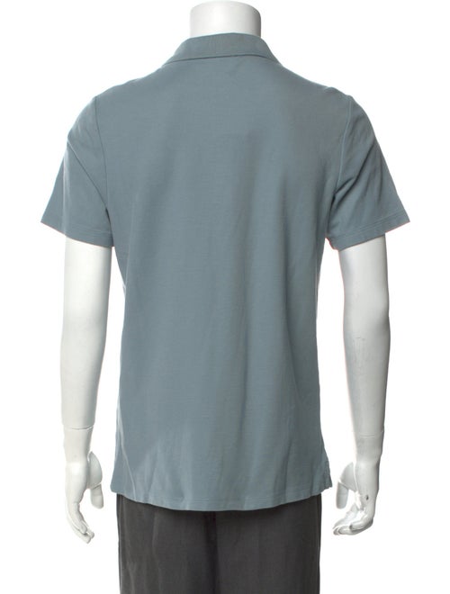 Sandro Collar Short Sleeve Polo Shirt