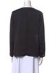 Sandro Crew Neck Long Sleeve Top