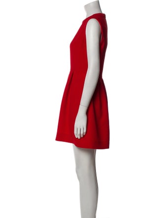 Sandro Crew Neck Mini Dress