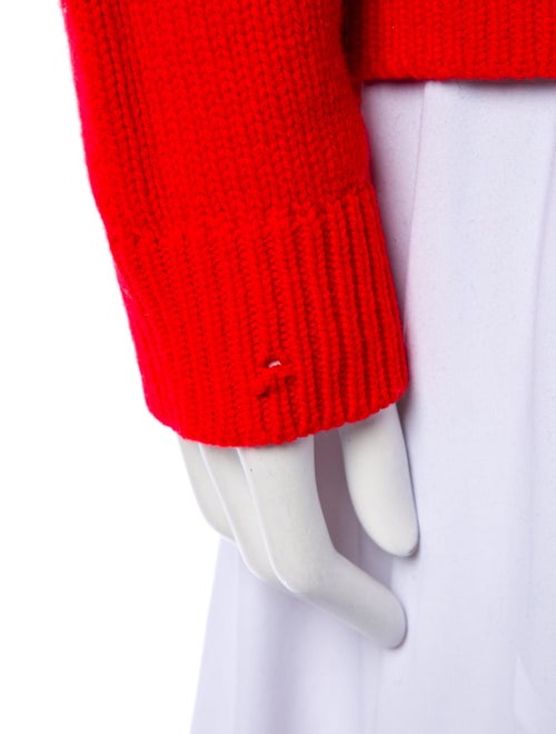 Sandro Wool Graphic Print Sweater