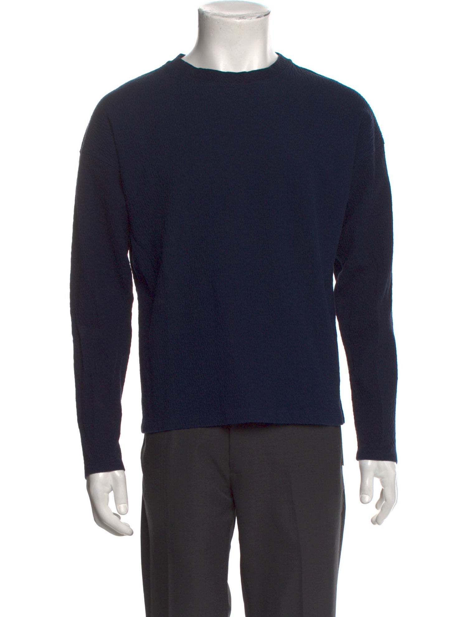 Sandro Crew Neck Long Sleeve Pullover