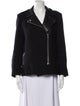 Sandro Wool Biker Jacket