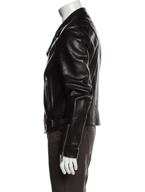 Sandro Calfskin Moto Jacket