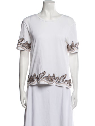 Sandro Crew Neck Short Sleeve T-Shirt