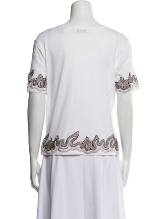 Sandro Crew Neck Short Sleeve T-Shirt