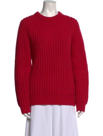 Sandro Wool Crew Neck Sweater