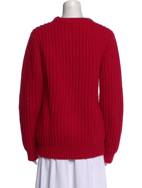 Sandro Wool Crew Neck Sweater