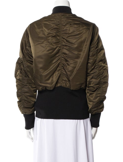 Sandro Nylon Bomber Jacket