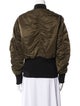 Sandro Nylon Bomber Jacket