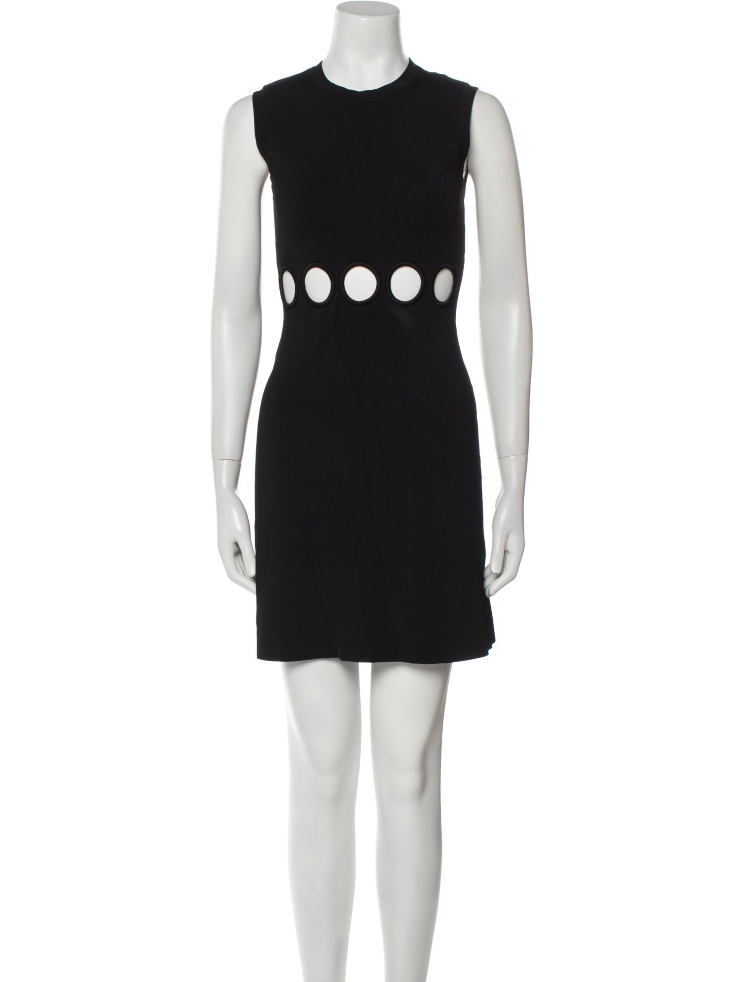 Sandro Crew Neck Mini Dress