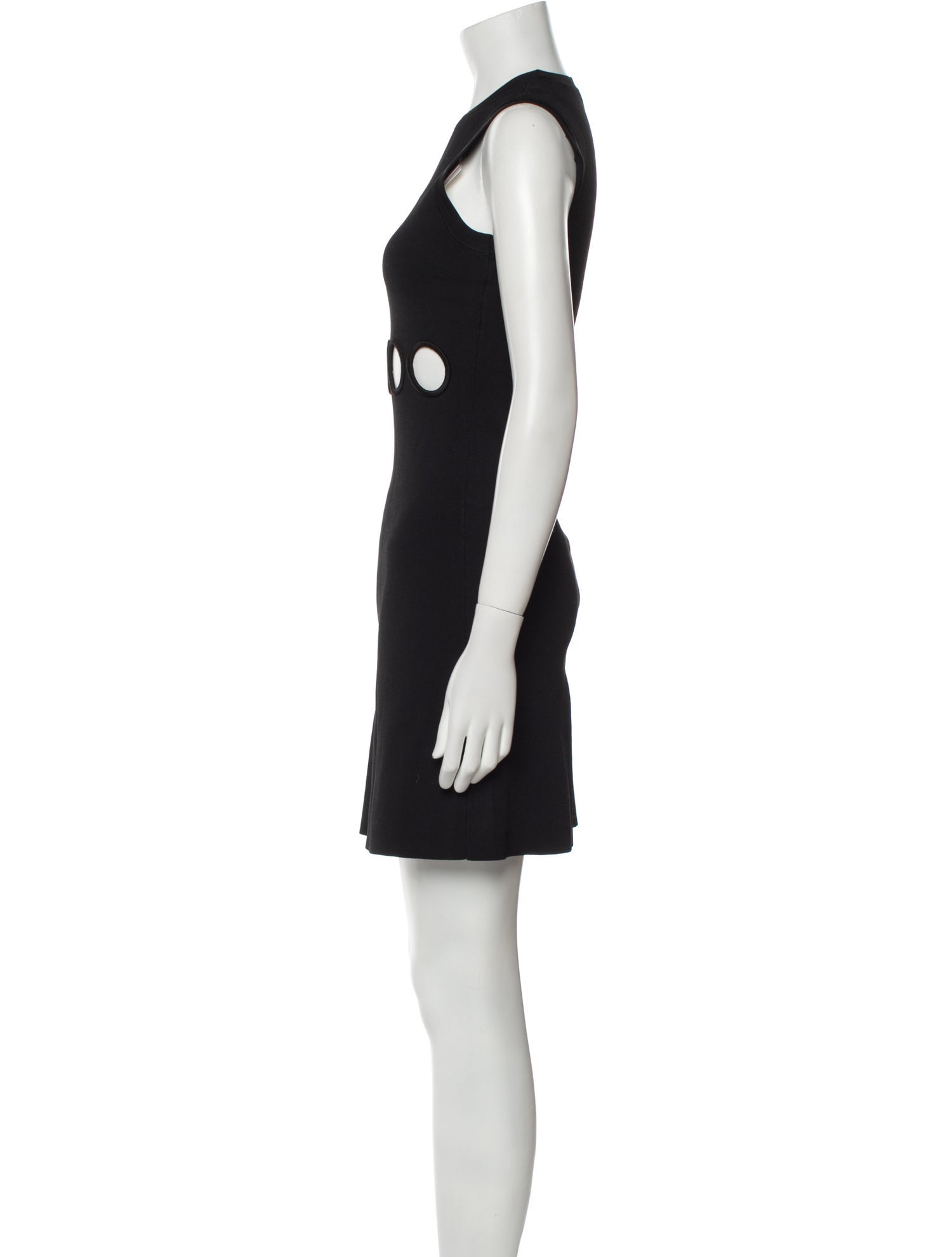 Sandro Crew Neck Mini Dress