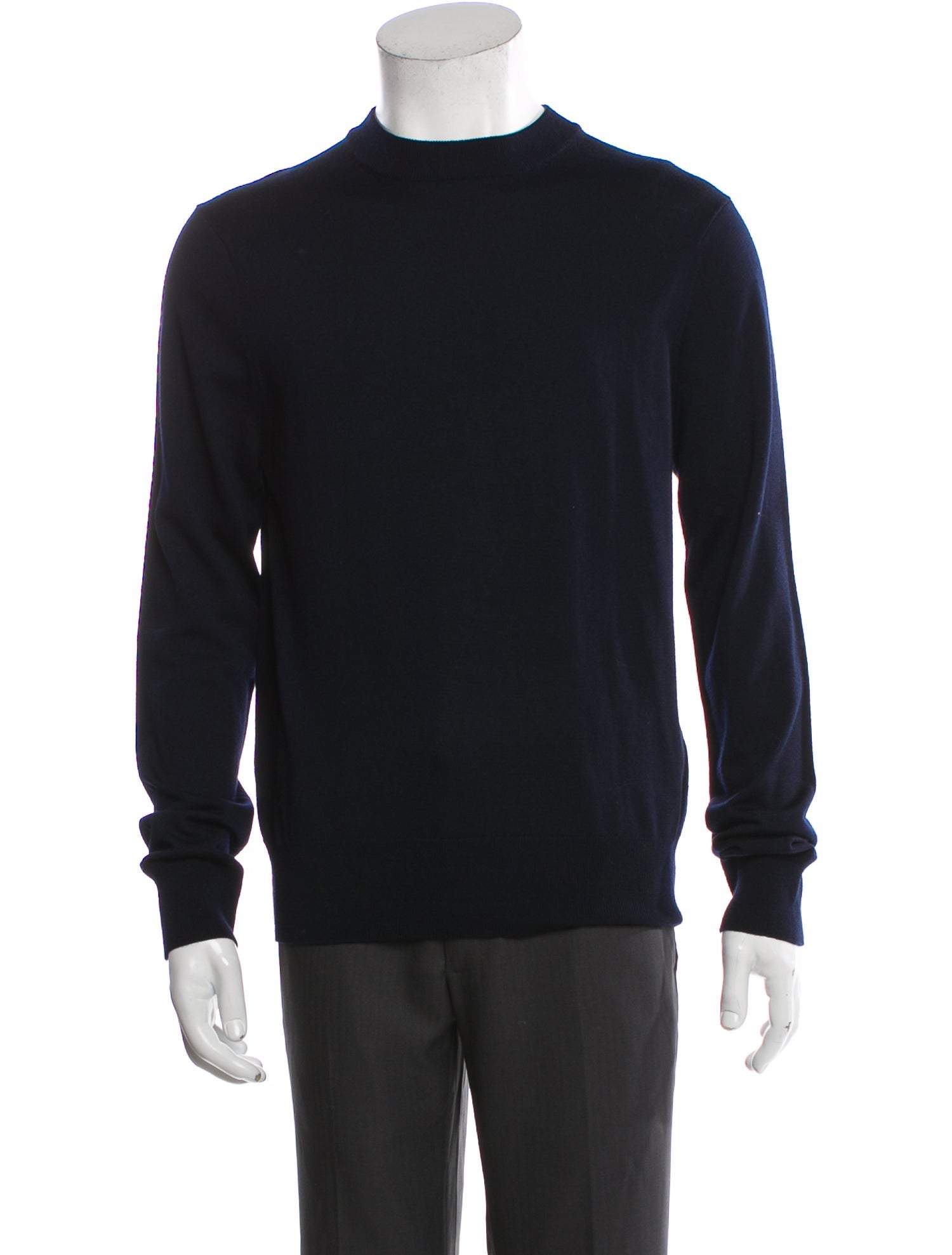 Sandro Wool Mock Neck Pullover