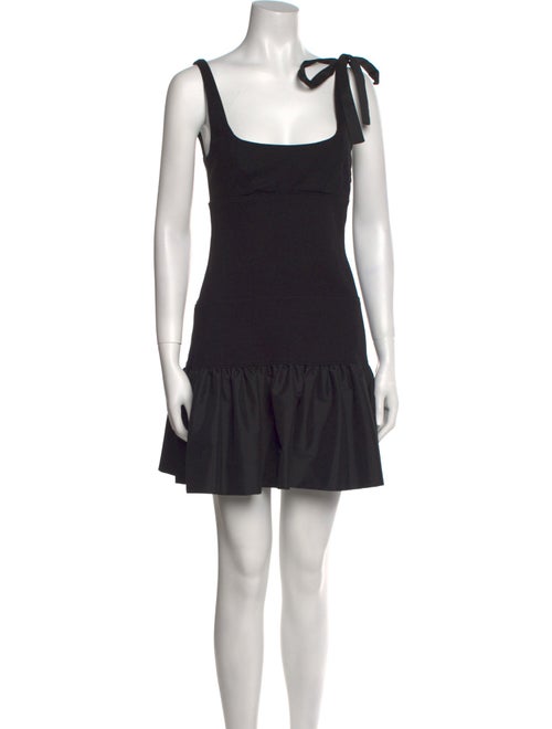 Sandro Square Neckline Mini Dress