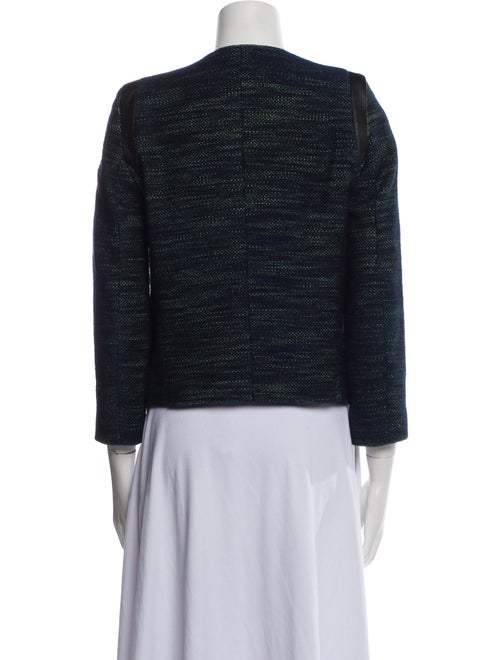 Sandro Tweed Pattern Jacket