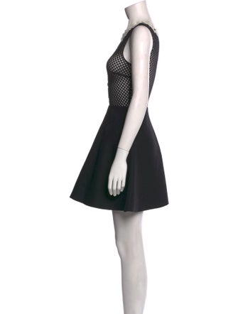 Sandro Printed Mini Dress