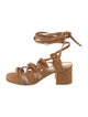Sandro Suede Gladiator Sandals