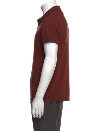 Sandro Collar Short Sleeve Polo Shirt