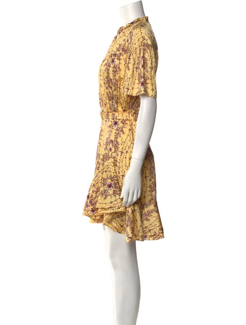 Sandro Floral Print Mini Dress