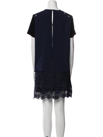 Sandro Lace Pattern Skirt Set