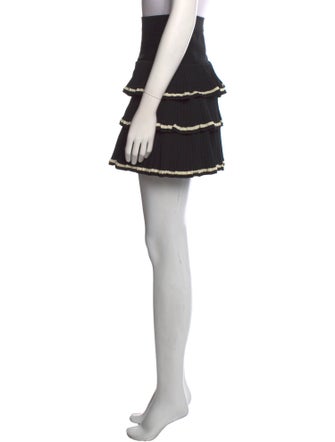 Sandro Striped Mini Skirt