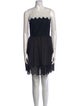 Sandro Crew Neck Mini Dress