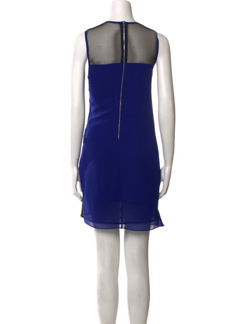 Sandro Crew Neck Mini Dress