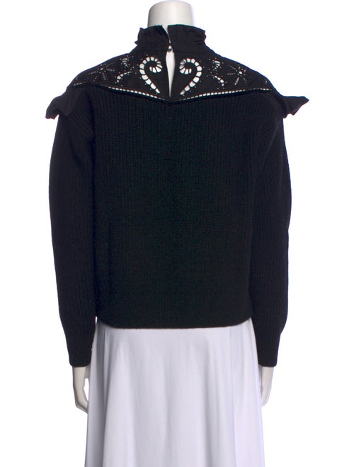 Sandro Wool Turtleneck Sweater