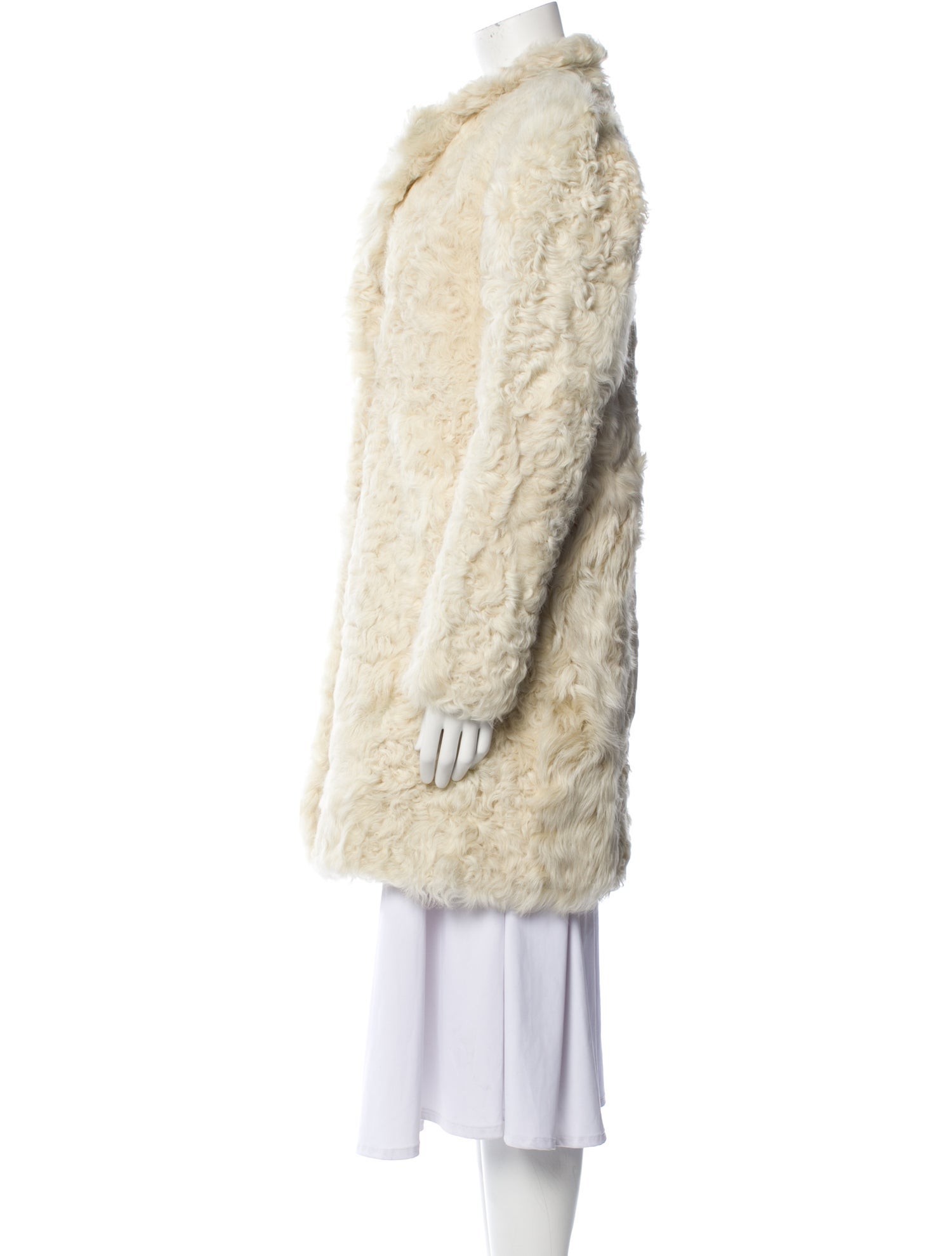 Sandro Fur Fur Coat
