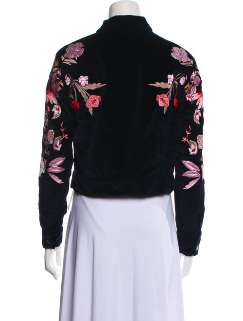 Sandro Floral Print Jacket