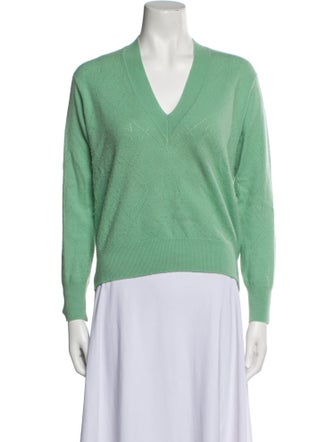 Sandro Wool V-Neck Sweater