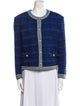 Sandro Tweed Pattern Jacket