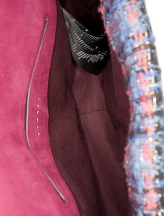 Sandro Tweed Shoulder Bag