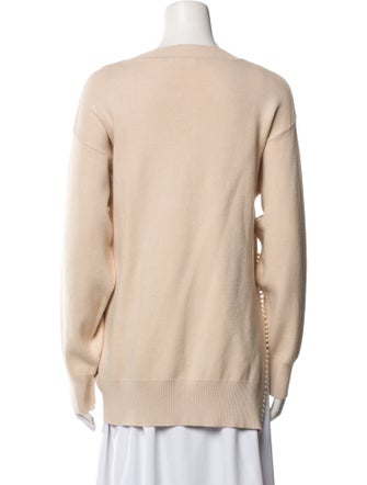Sandro Crew Neck Long Sleeve Sweatshirt