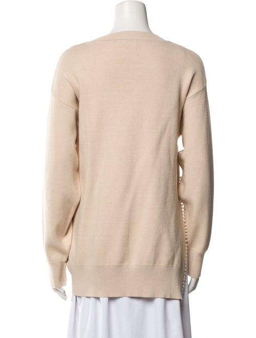 Sandro Crew Neck Long Sleeve Sweatshirt