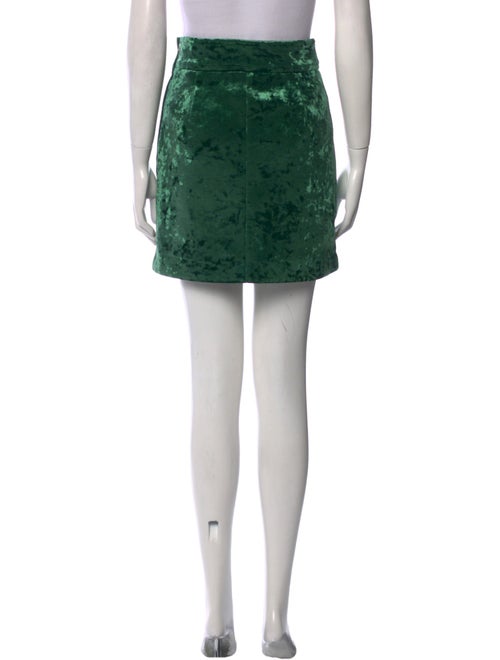 Sandro Velvet Mini Skirt