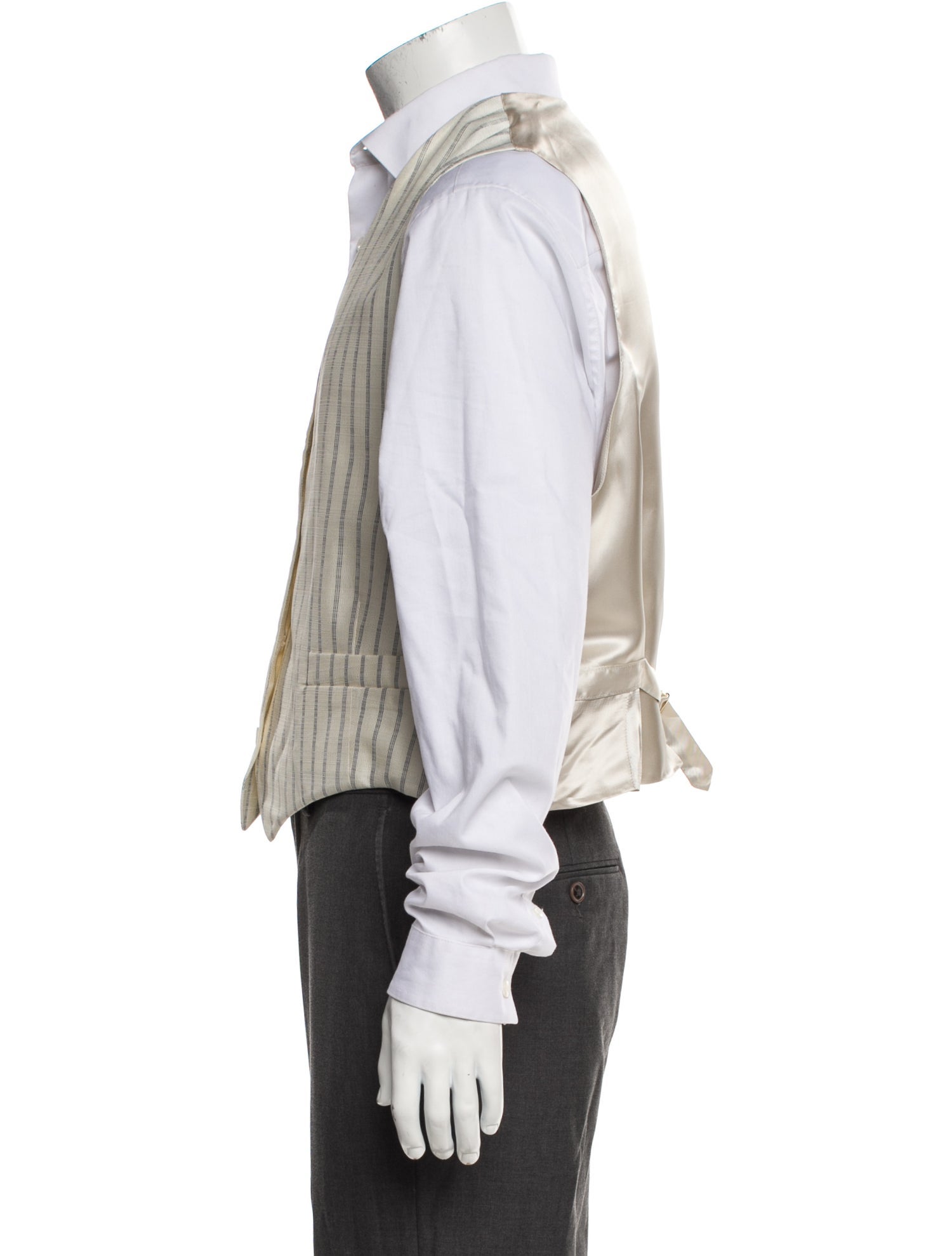Sandro Striped Suit Vest