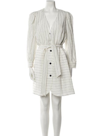 Sandro Striped Mini Dress