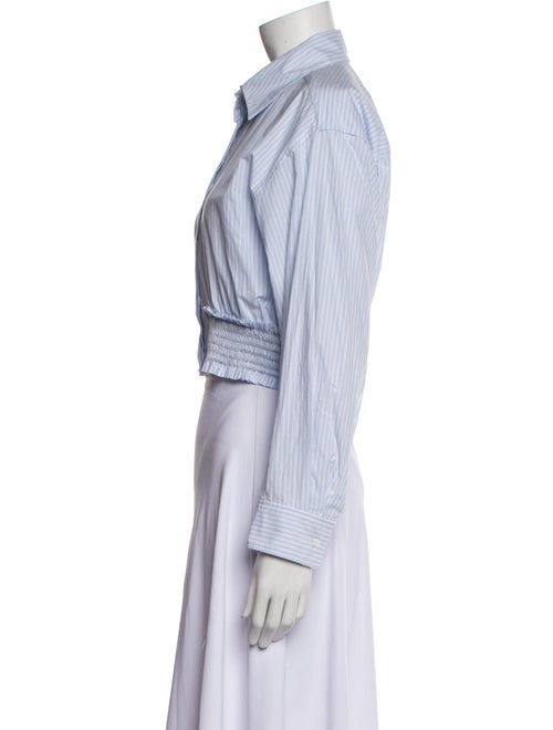 Sandro Long Sleeve Crop Top