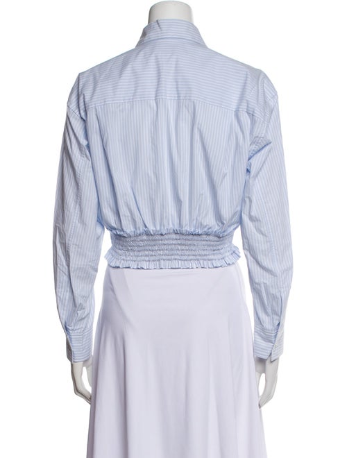 Sandro Long Sleeve Crop Top