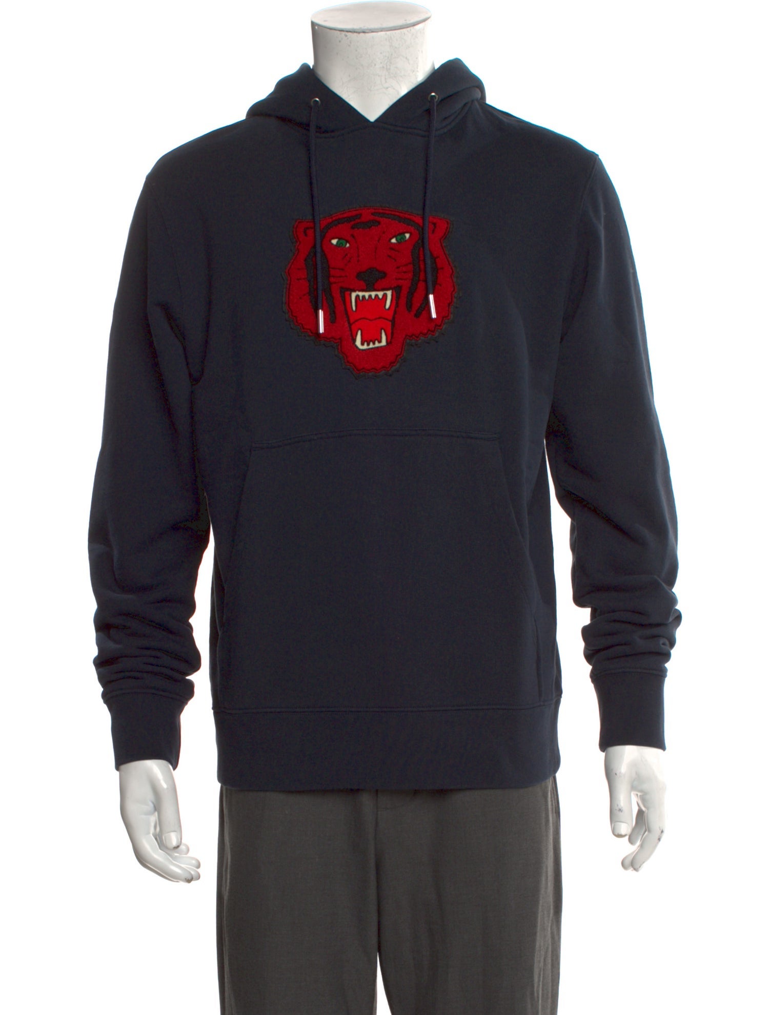 Sandro Graphic Print Crew Neck Hoodie w/ Tags