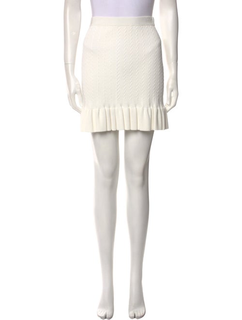 Sandro Ruffle Embellishment Mini Skirt