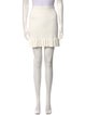 Sandro Ruffle Embellishment Mini Skirt