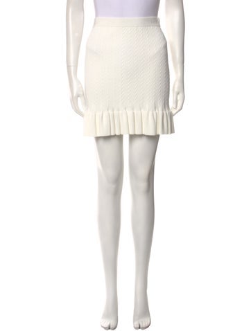 Sandro Skirts Ruffle Embellishment Mini Skirt S