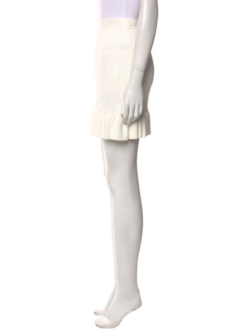 Sandro Ruffle Embellishment Mini Skirt